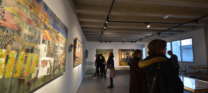 FUNIBER patrocina la exposición “Colores en mis bolsillos” de Anna Tamayo en UNEATLANTICO