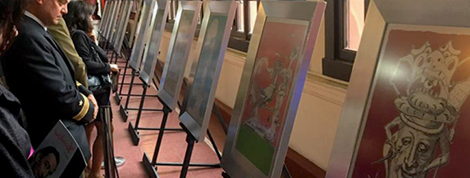 Se inaugura la exposición “Los Sueños Caprichosos De Pantagruel” de Salvador Dalí en La Corte De Apelaciones de La Serena