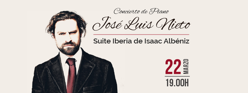El pianista José Luis Nieto ofrecerá un concierto en la Municipalidad Metropolitana de Lima
