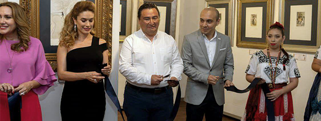 Éxito de asistencia en la inauguración de la exposición “Del capricho al disparate” en la Universidad Autónoma de Campeche